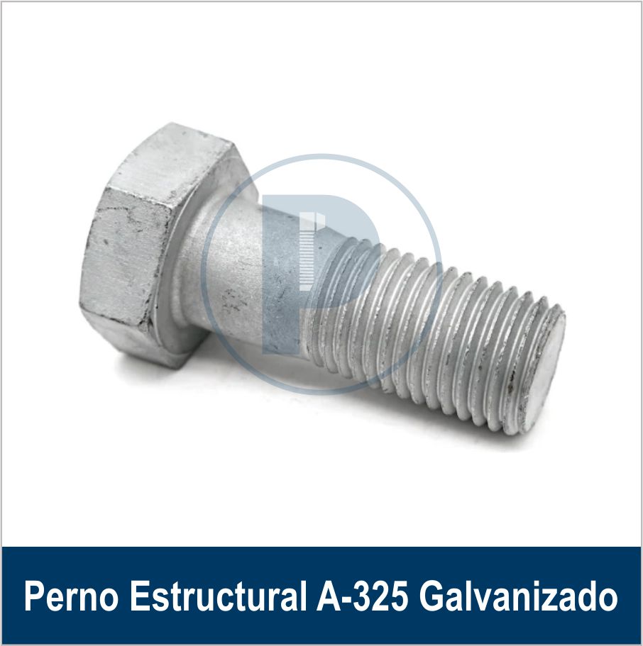 PERNO HEXAGONAL ESTRUCTURAL ASTM A325 GALVANIZADO