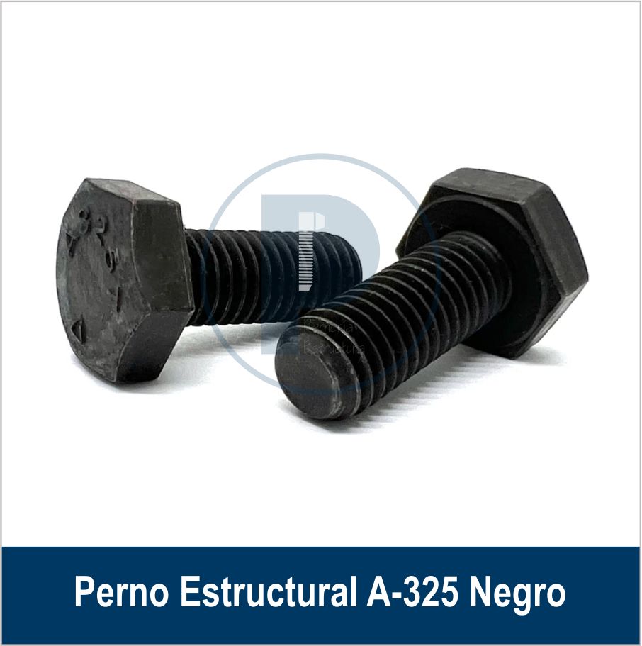 PERNO HEXAGONAL ESTRUCTURAL ASTM A325 NEGRO